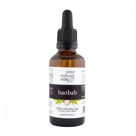 YOUR NATURAL SIDE Olej Z Baobabu Nierafinowany 50ml